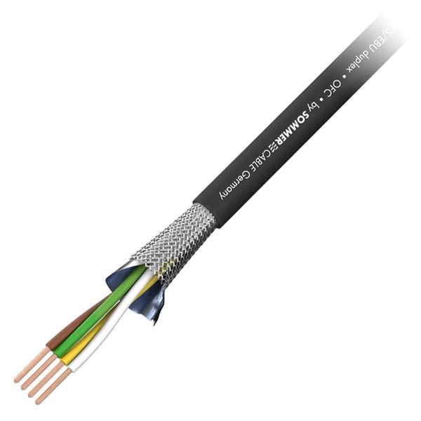 Sommer Cable DMX Cable Black 4x0,34mm +GND