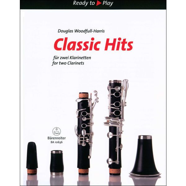 Brenreiter Classic Hits For Two Clarinets