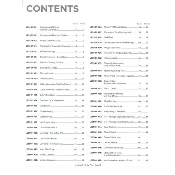 Hal Leonard Keyboard Lesson 100 Jazz