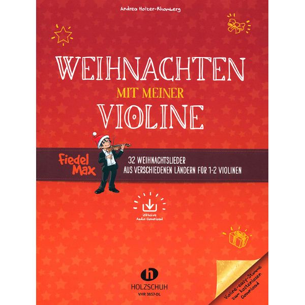 Holzschuh Verlag Fiedel Max Weihnachten Violin