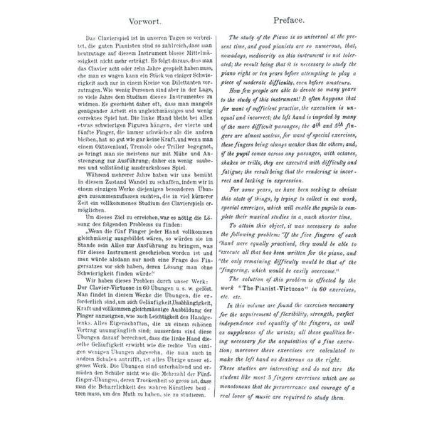 Otto Junne Verlag Hanon Pianist Virtuoso