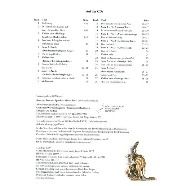 Annette Betz Verlag Peer Gynt