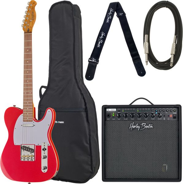 Harley Benton TE-62DB CAR Bundle