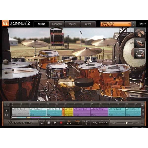 Toontrack EZX Classic Rock