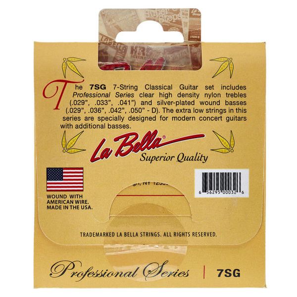 La Bella 7SG Classical 7-String