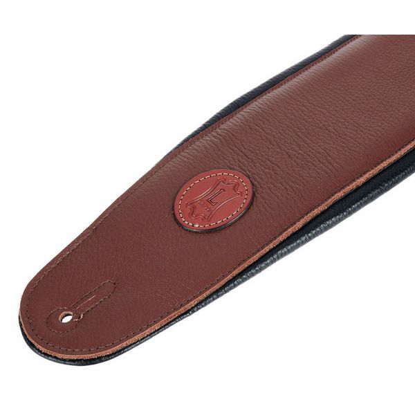 Levys Leather Bass Strap 4,5" BRN
