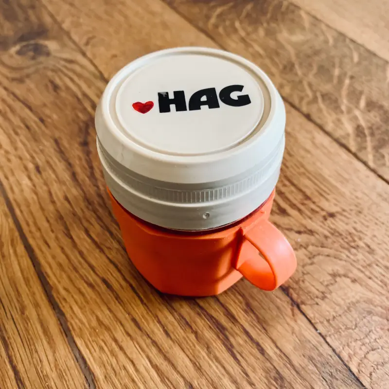 HAG Thermos Caff�� Arancione Design - Italia 1970