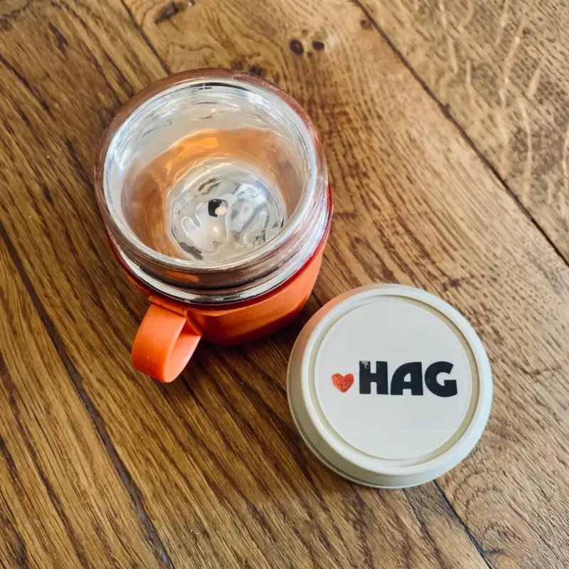HAG Thermos Caff�� Arancione Design - Italia 1970