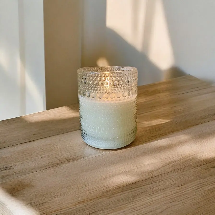 Sweet Grace Scented Candle | Aromatherapy Wood Wick Candles for Home | Handcrafted Long - Lasting Soy Wax Candles | Housewarming Gifts for Women