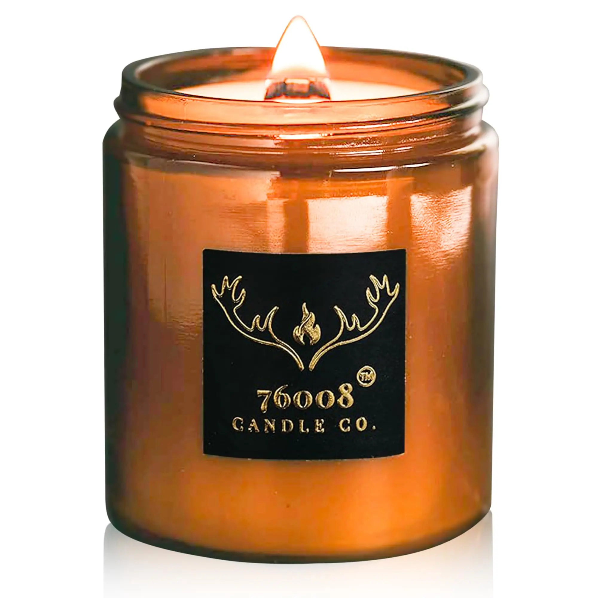 76008 Candle Co. Fraser Fir Scented Candle | Luxury Home Scented Candles | Holiday Candles For Home | Candles that smell like a Christmas Tree