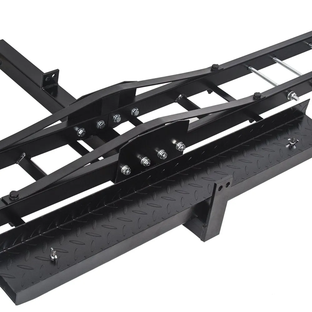 KOJEM 500 Lbs Heavy Duty Motorcycle Dirt Bike Scooter Carrier Hitch Rack