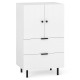 Sideboard Buffet Cabinet 2-Door Serving Cupboard with Drawers