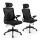 Ergonomic Mesh Office Chair with Lumbar Support and Rocking Function