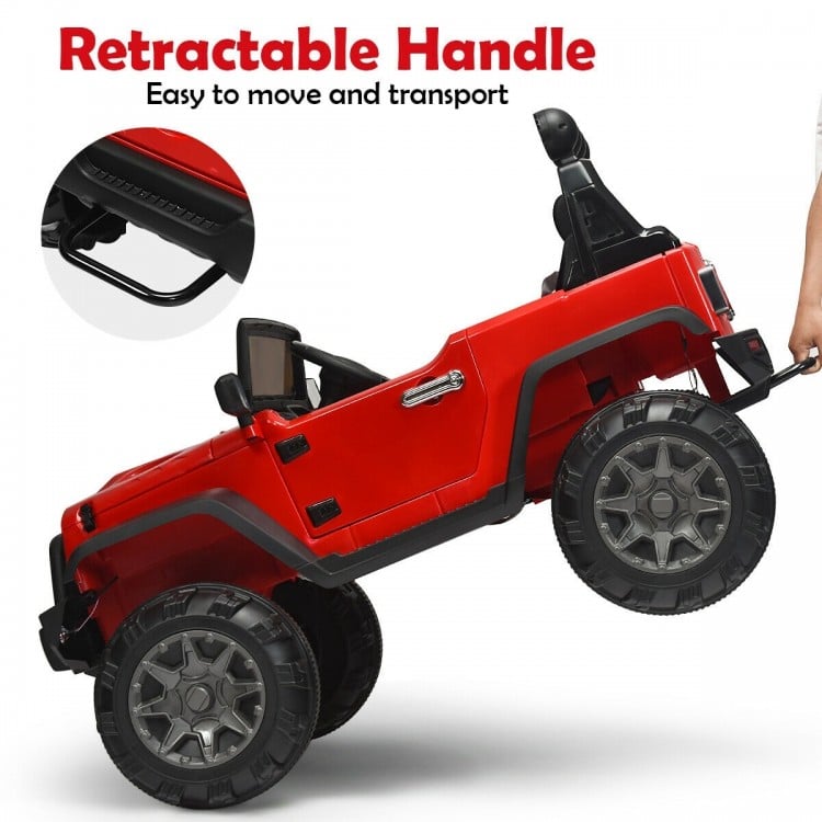 12V Kids Ride On Car with Remote Control and Double Magnetic Door