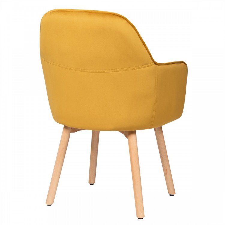 2 Pieces Mid-Back Accent Leisure Armchair Set