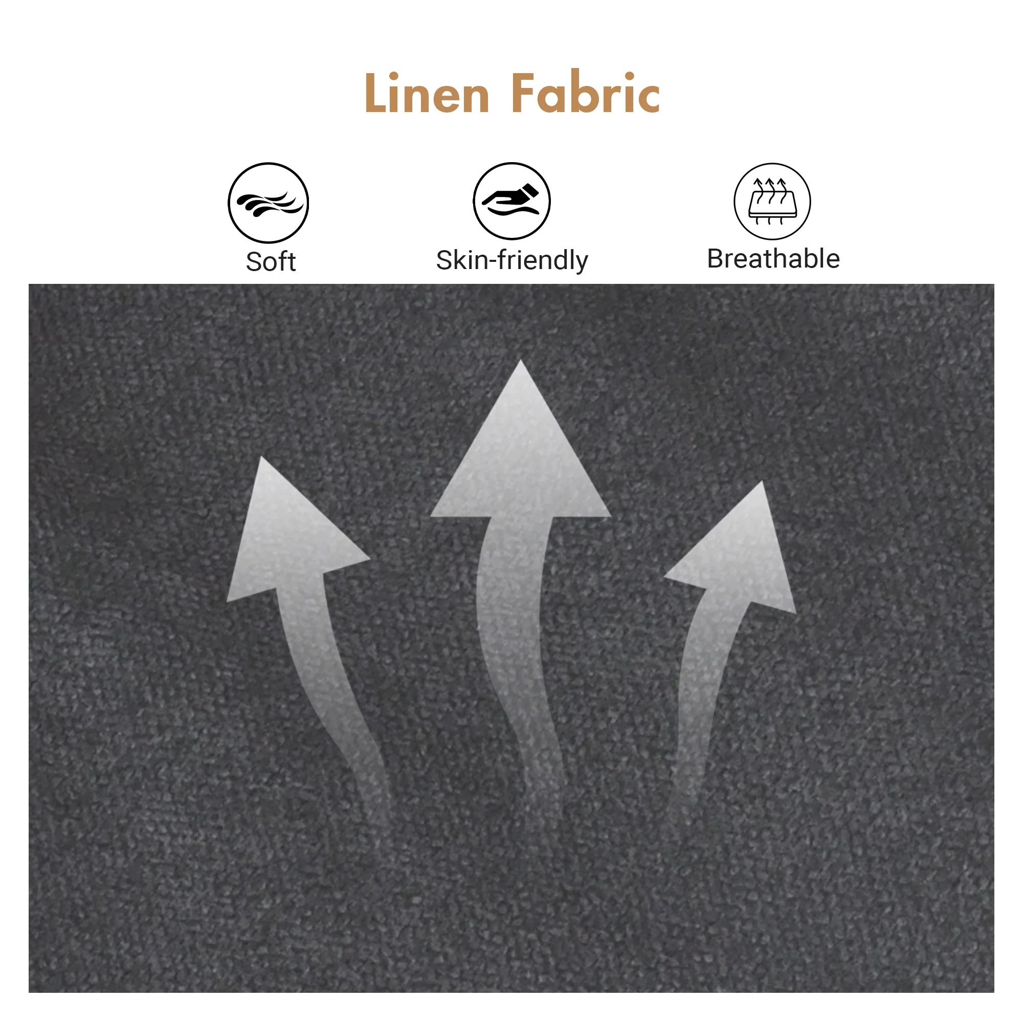 2-Seater Sofa 132cm Loveseat Sofa Dark Grey