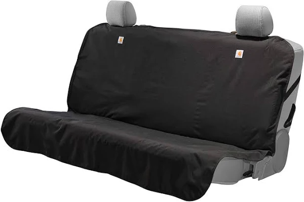 Carhartt Coverall Black Bench Seat Cover – Durable Cordura Fabric, Water-Repellent, Easy Install