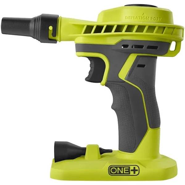 Ryobi 18V ONE+ Cordless High Volume Power Inflator, Tool Only, P738, Bulk Packaged