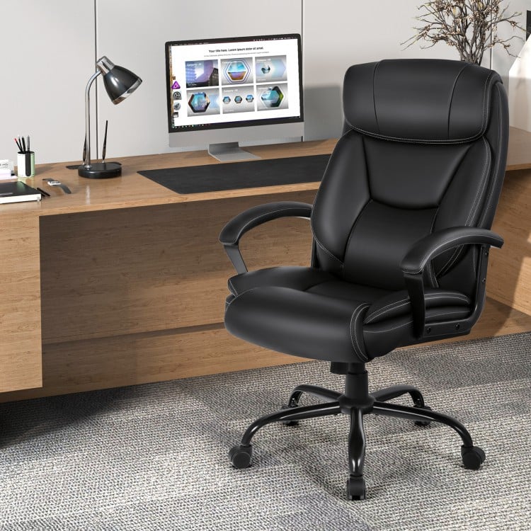 Massage Executive Office Chair with 6 Vibrating Points