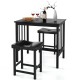 3 Pieces Modern Counter Height Dining Set