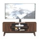50 Inch Wood Media TV Stand with Storage Shelf