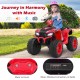 24V Kids Ride-On Electric ATV with Wireless Connection for Toddlers 3-8 Years Old