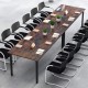 6 Feet Conference Room Table Large Meeting Table Rectangle Seats 8-10 People
