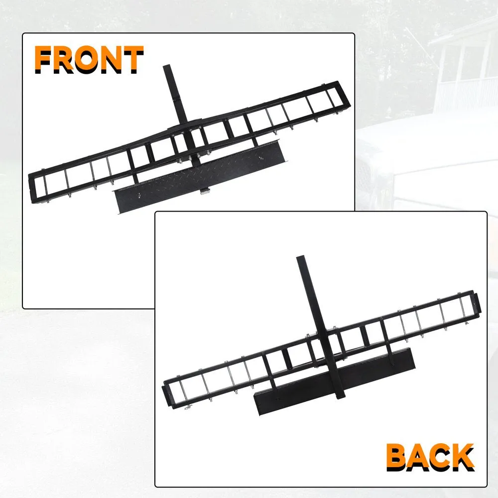 KOJEM 500 Lbs Heavy Duty Motorcycle Dirt Bike Scooter Carrier Hitch Rack