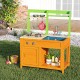 Outdoor Mud Kitchen Playset for Girls and Boys 3+ Years Old