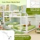 Full Over Full Bunk Bed Low-to-ground Bunk Bed
