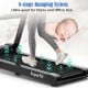 2.25HP Folding Treadmill with Bluetooth Speaker