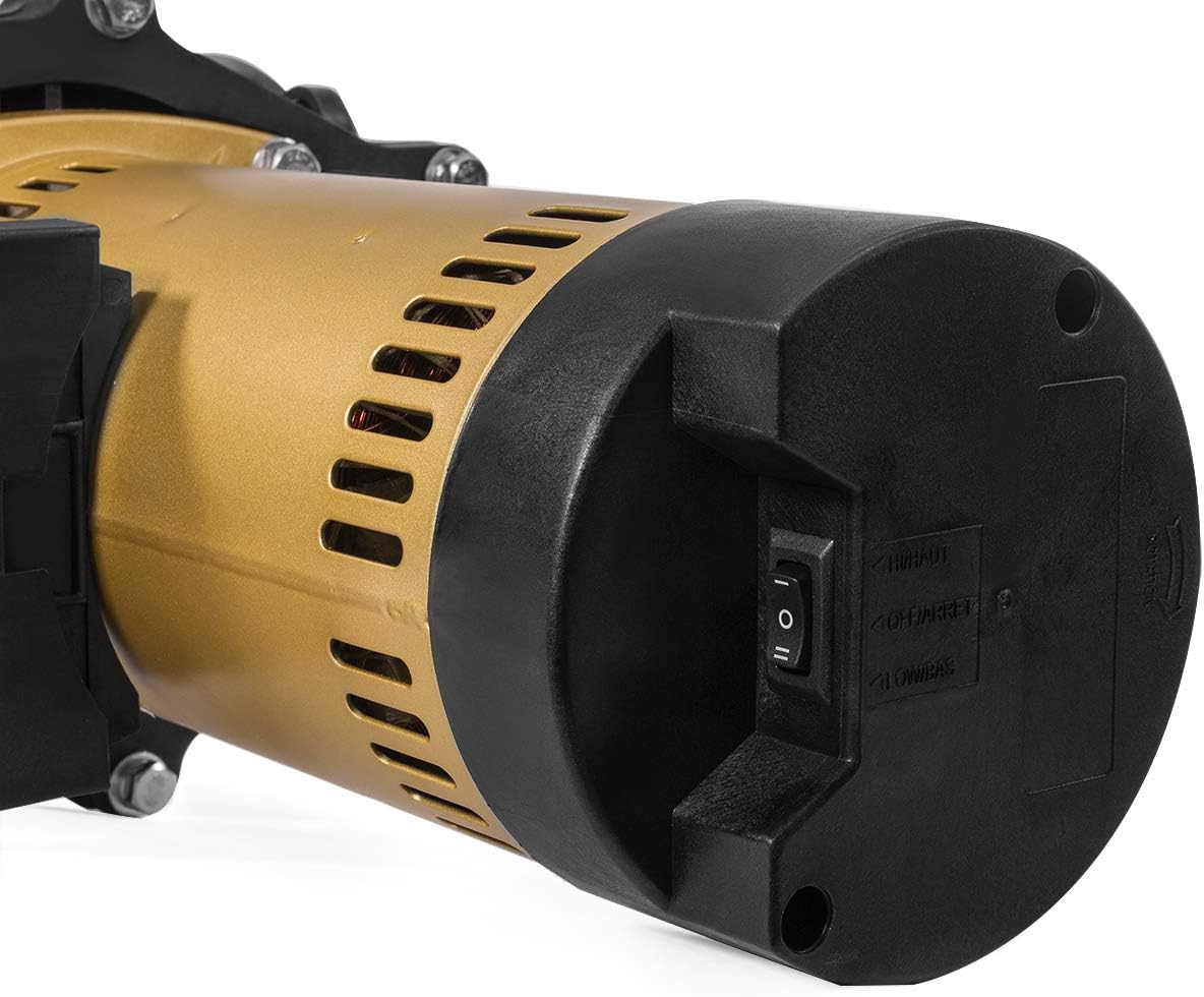 XtremepowerUS 2HP Variable Speed In-Ground Pool Pump, Corrosion-Proof, 230V, High Flow, Black