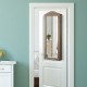 Wall/Door Mounted Jewelry Armoire Cabinet with Mirror