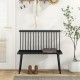 Entryway Bench for 2 with Spindle Back for Kitchen Dining Room and Hallway