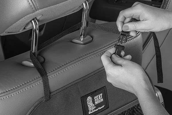 WeatherTech Seat Back Protectors – Water-Resistant Polycotton, Easy Clean, Universal Fit