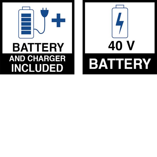 40 40-Volt 10-in Cordless Electric Pole Saw 2.5 Ah (Battery and Charger Included)