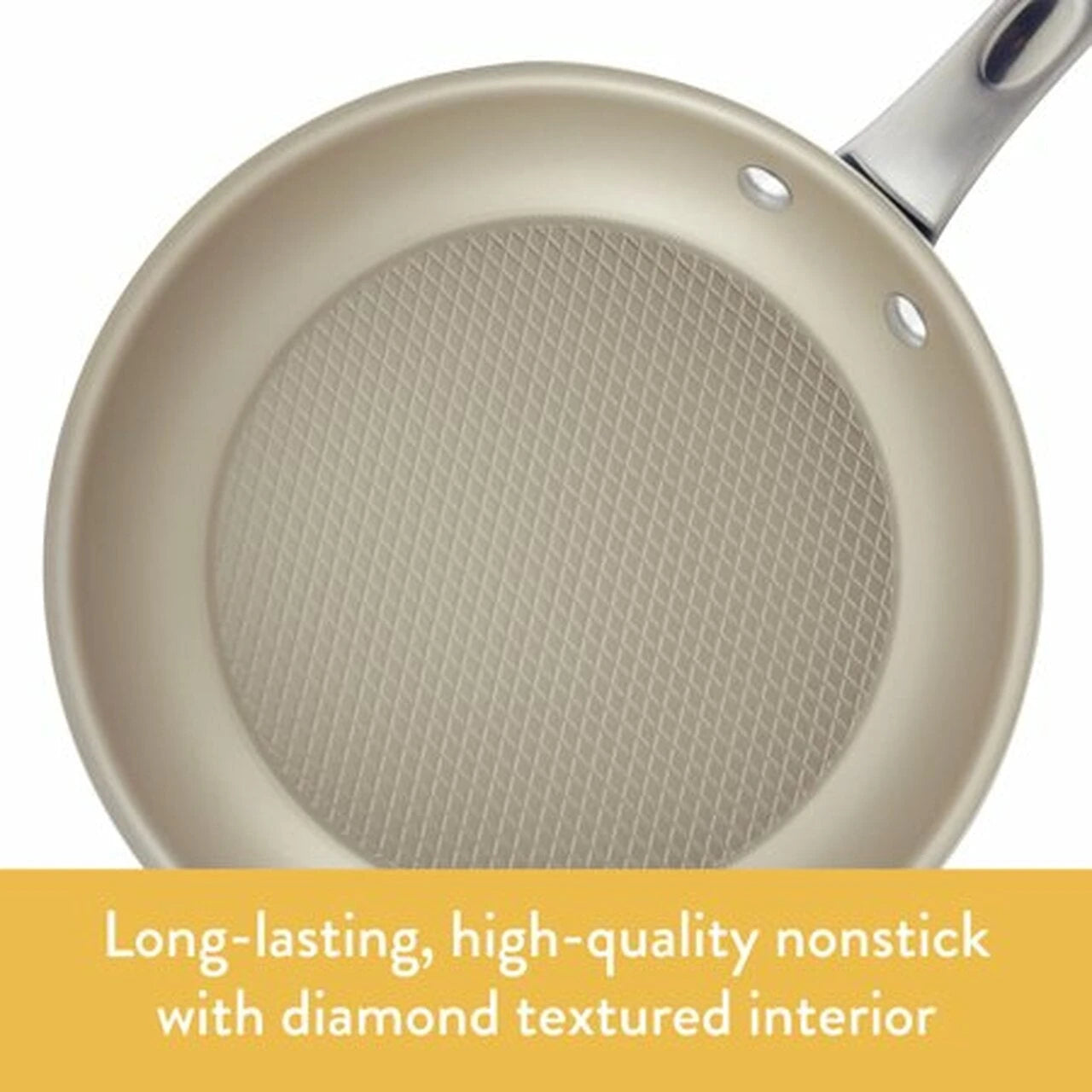 Ayesha Curry 10-Piece Porcelain Enamel Nonstick Pots and Pans Set/Cookware Set, Sienna Red