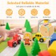 78 Pieces Activity Railway Playset for Kids Aged 3+