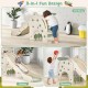 4-in-1 Toddler Slide Kids Play Slide with Cute Elephant Shape