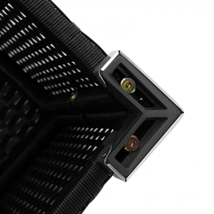 5 Pieces Outdoor Patio Furniture Set with Cushions and Coffee Table