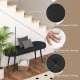 47 Inch Upholstered Entryway Bench with Heavy-duty Metal Frame