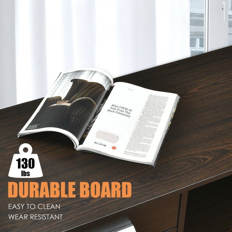 3-Drawer Mobile Lateral File Cabinet Printer Stand