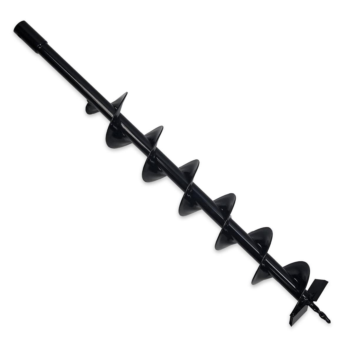 XtremepowerUS 1200W 1.6HP Electric Post Hole Digger with 4′′ Auger Bit Set for Soil and Planting