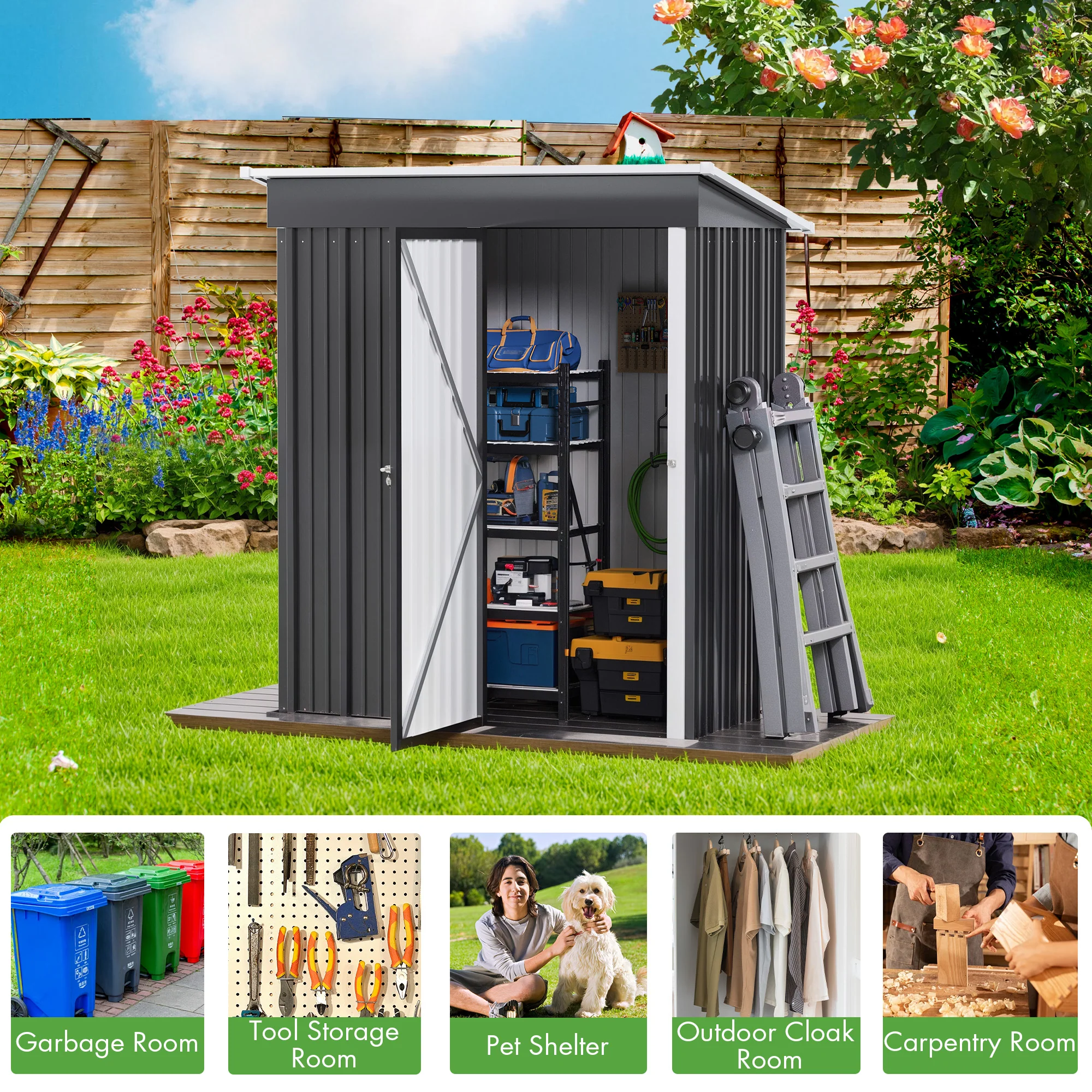 Garden Shed Outdoor Storage