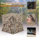 360° One Way See Through Hunting Blind Ground Blind with Portable Carrying Bag