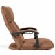 14-Position Adjusting Lazy Sofa Chair with Waist Pillow and Armrests