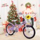 18 Inch Girl Bike with Basket with Detachable Training Wheels for 4-8 Years Old