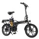 Folding Electric Bicycle with 500W Brushless Motor and Dual Disk Brakes