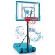 3.8-4.4 Feet Height Adjustable Pool Basketball Hoop for Kids Teens and Adults