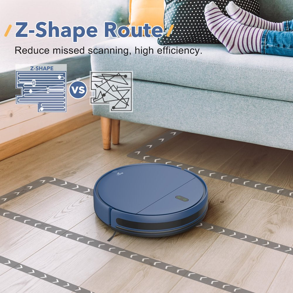 ONSON Robot Vacuum Cleaner Mop Combo, 1400Pa Suction, App & Voice Control, Smart Sensors, 230ML Water Tank